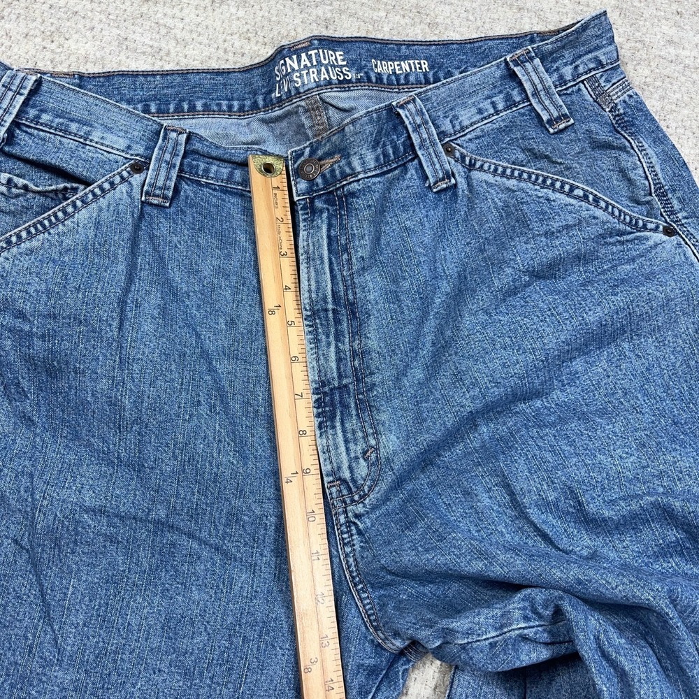 Vintage Y2K Levis Carpenter Jeans Men 40x30 Baggy Skate Grunge Work Wear A33 - Picture 12 of 16